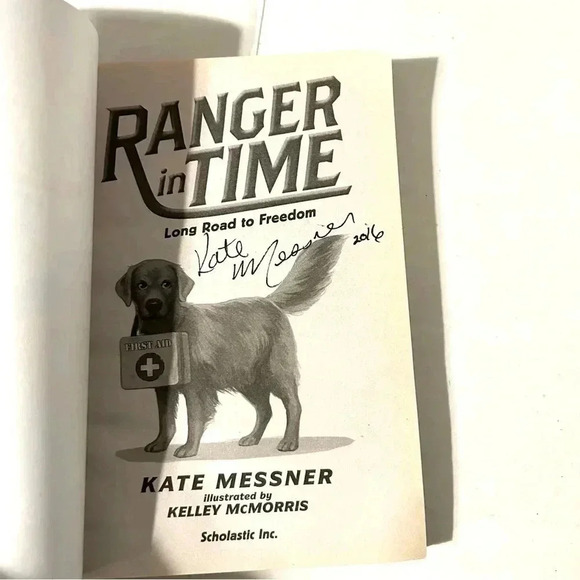 Ranger in Time Book Lot 3 Kate Messner Paperback Children Chapter Novel Signed? - Picture 5 of 6